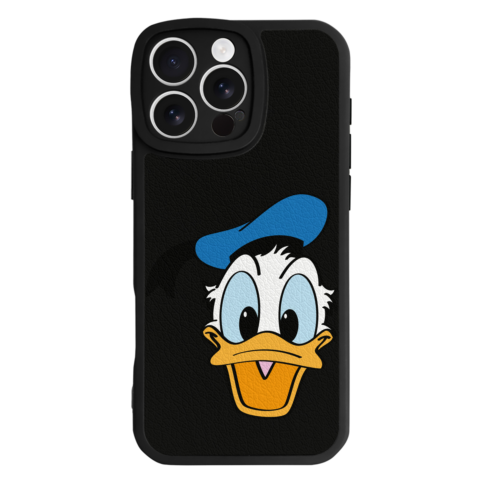 （画像用） ミッキーマウス Mickey Mouse 【iPhone 16シリーズ対応】シリコンスマホケース（レザー調） 材質：シリコン